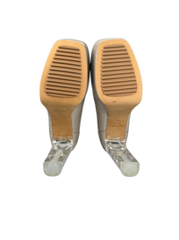Rick Owens Minimal Grilled Beatle Platform Heels