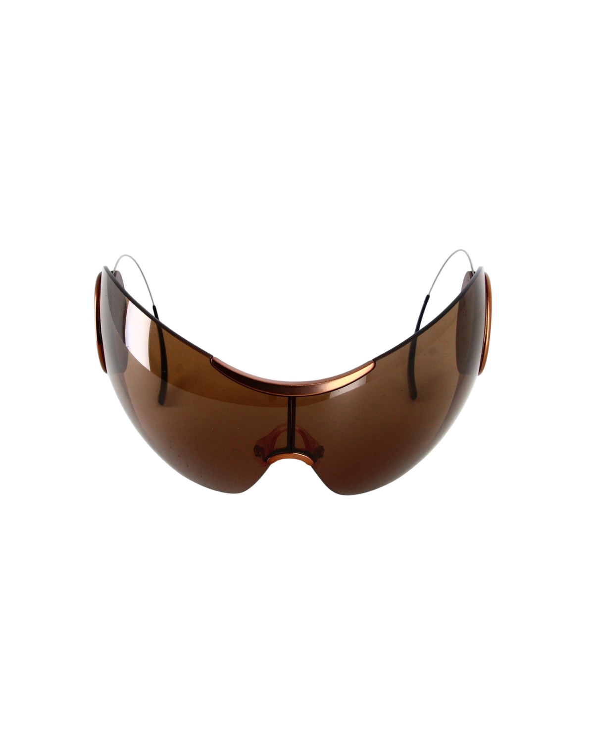Dior Sport 1 Shield Sunglasses — Rust / Bronze