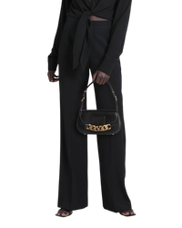 Valentino Garavani VLogo Leather Shoulder Bag