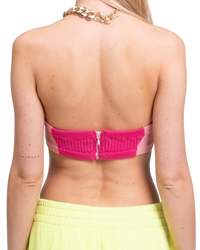 Jacquemus Pink La Montagne 'Le Bandeau Ventoux' Bra