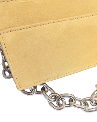 Jacquemus Le Ciuciu Suede Shoulder Bag (Butter)