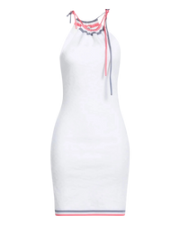 Fendi Halterneck Knitted Dress in Ivory