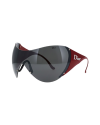 Dior Ski 1 Shield Sunglasses — Red