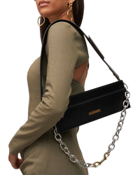 Jacquemus Le Ciuciu Leather Shoulder Bag - Black, One Size
