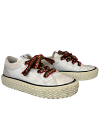 Lanvin White Curbies Sneaker