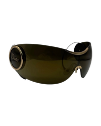 Dior ‘Sport 1’ Sunglasses — Gray/Gold, One Size