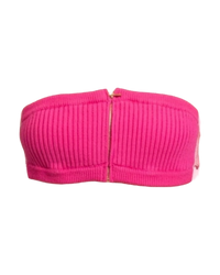 Jacquemus Pink La Montagne 'Le Bandeau Ventoux' Bra