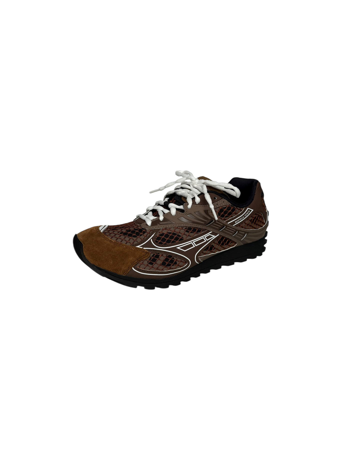 Bottega Veneta Orbit Sneaker in Star Anise & Pinecone