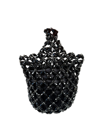 Simone Rocha Small Beaded Shopper Bag