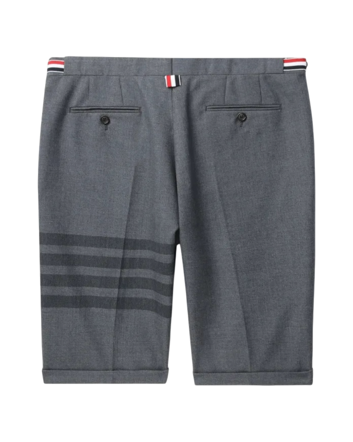 Thom Browne 4-Bar Shorts — Grey, US 32 / TB Size 2 (M)