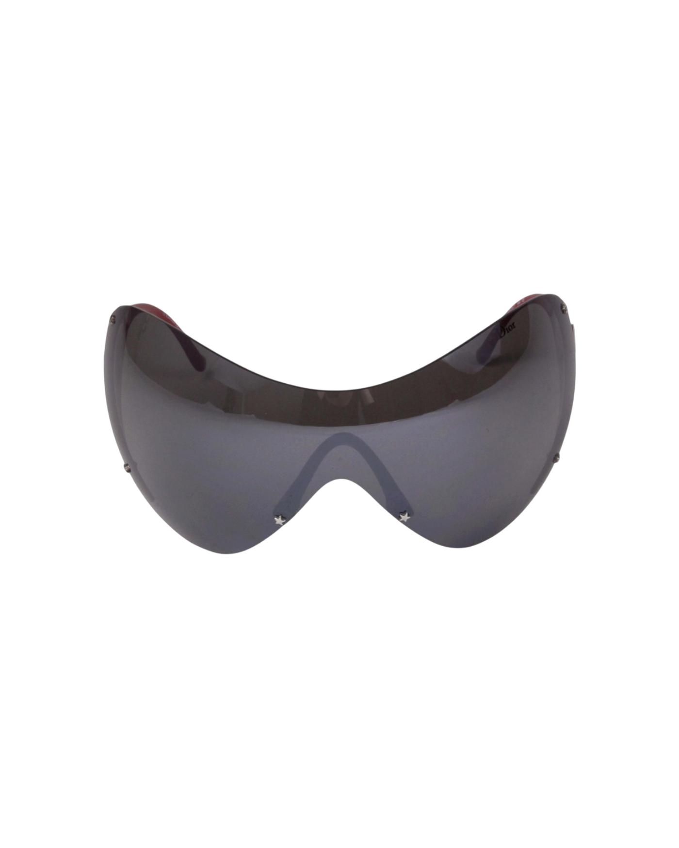 Dior Ski 1 Shield Sunglasses — Red