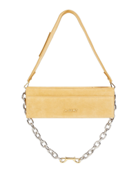 Jacquemus Le Ciuciu Suede Shoulder Bag (Butter)
