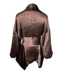 Rick Owens Lilies Velour Tommywing Jacket