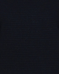 Thom Browne Tonal 4-Bar Waffle-Knit Turtleneck Sweater
