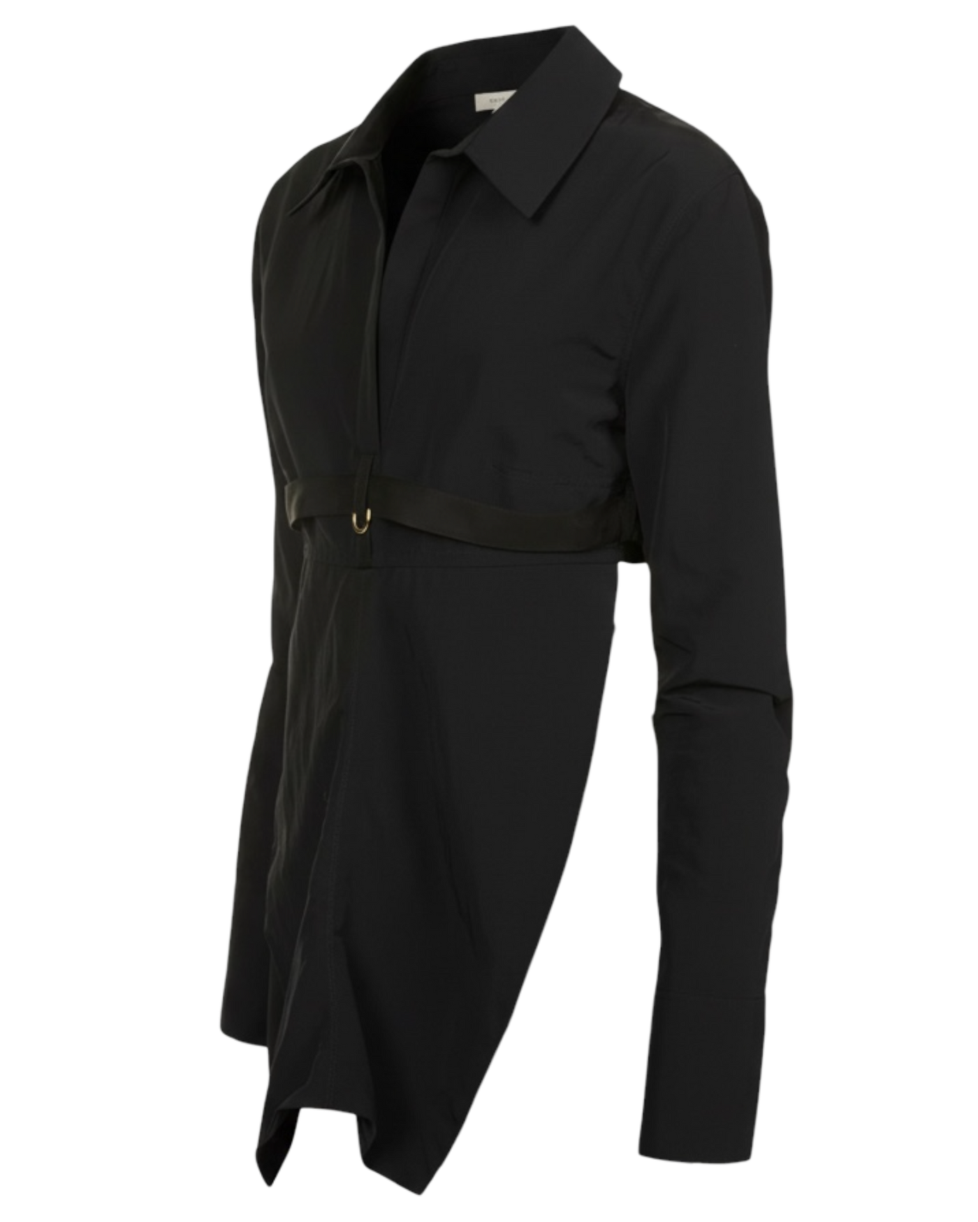 Jacquemus La Chemisa Terra Cropped Rolled Shirt