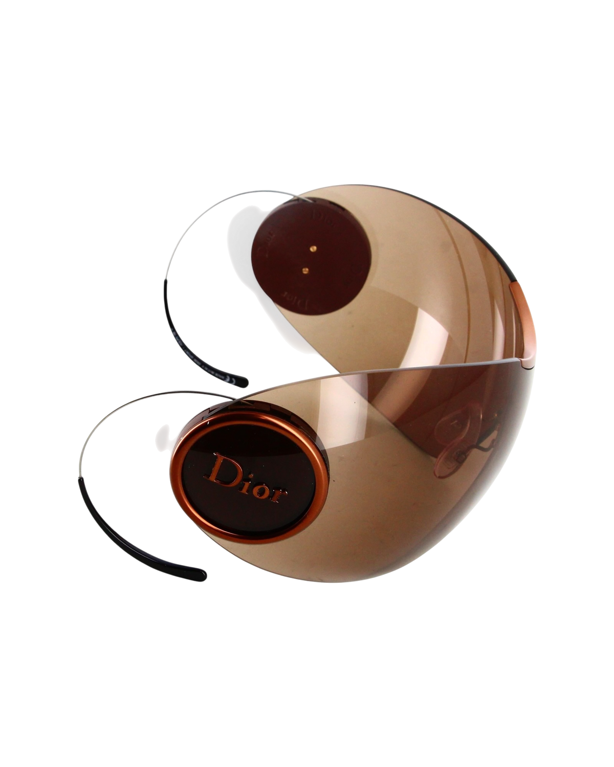 Dior Sport 1 Shield Sunglasses — Rust / Bronze