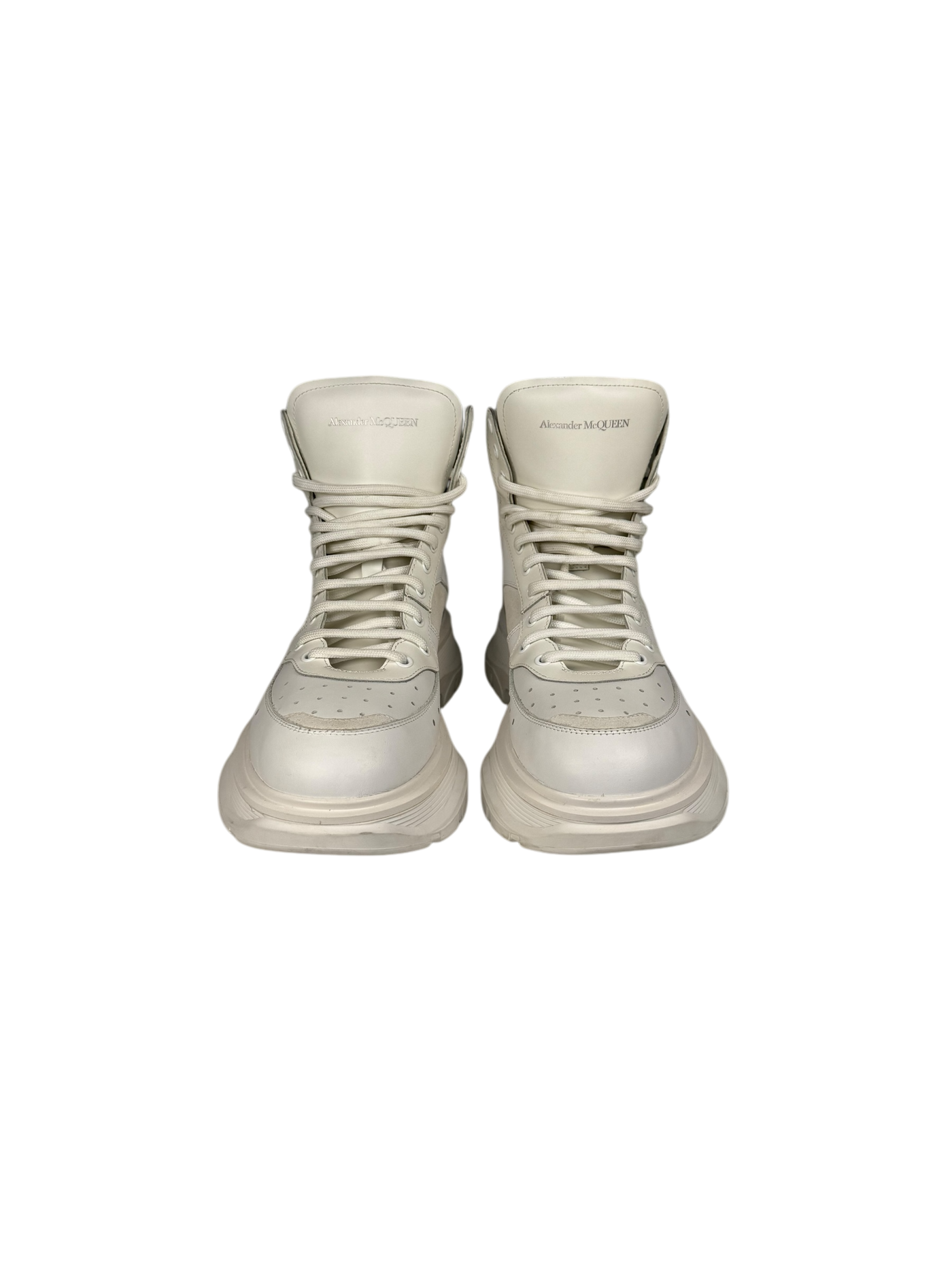 Alexander McQueen Leather Ankle Boots