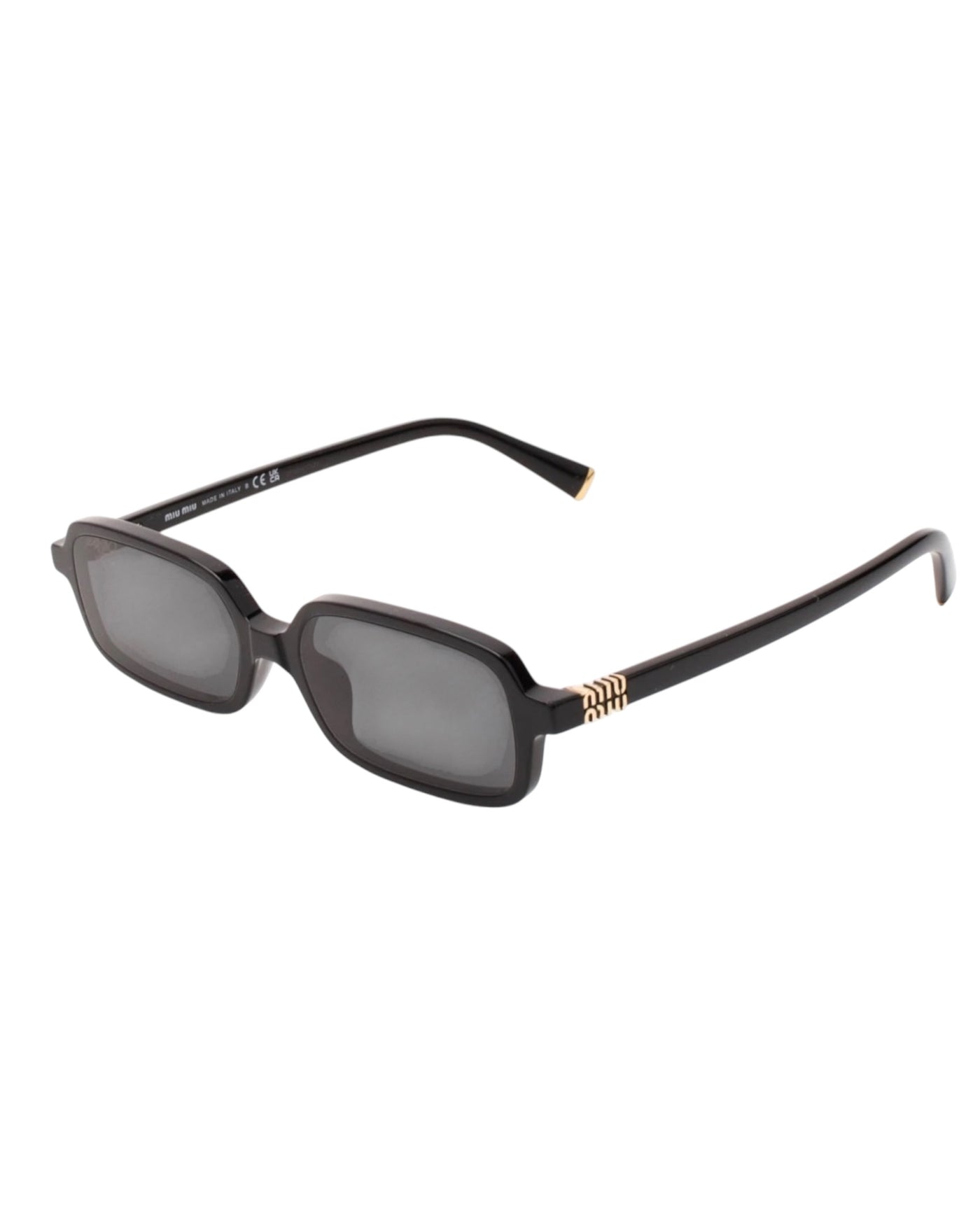 Miu Miu 'Regard' MU 11ZS Sunglasses — Black