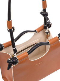 Marni Marcel Knot Tote Bag in Brown