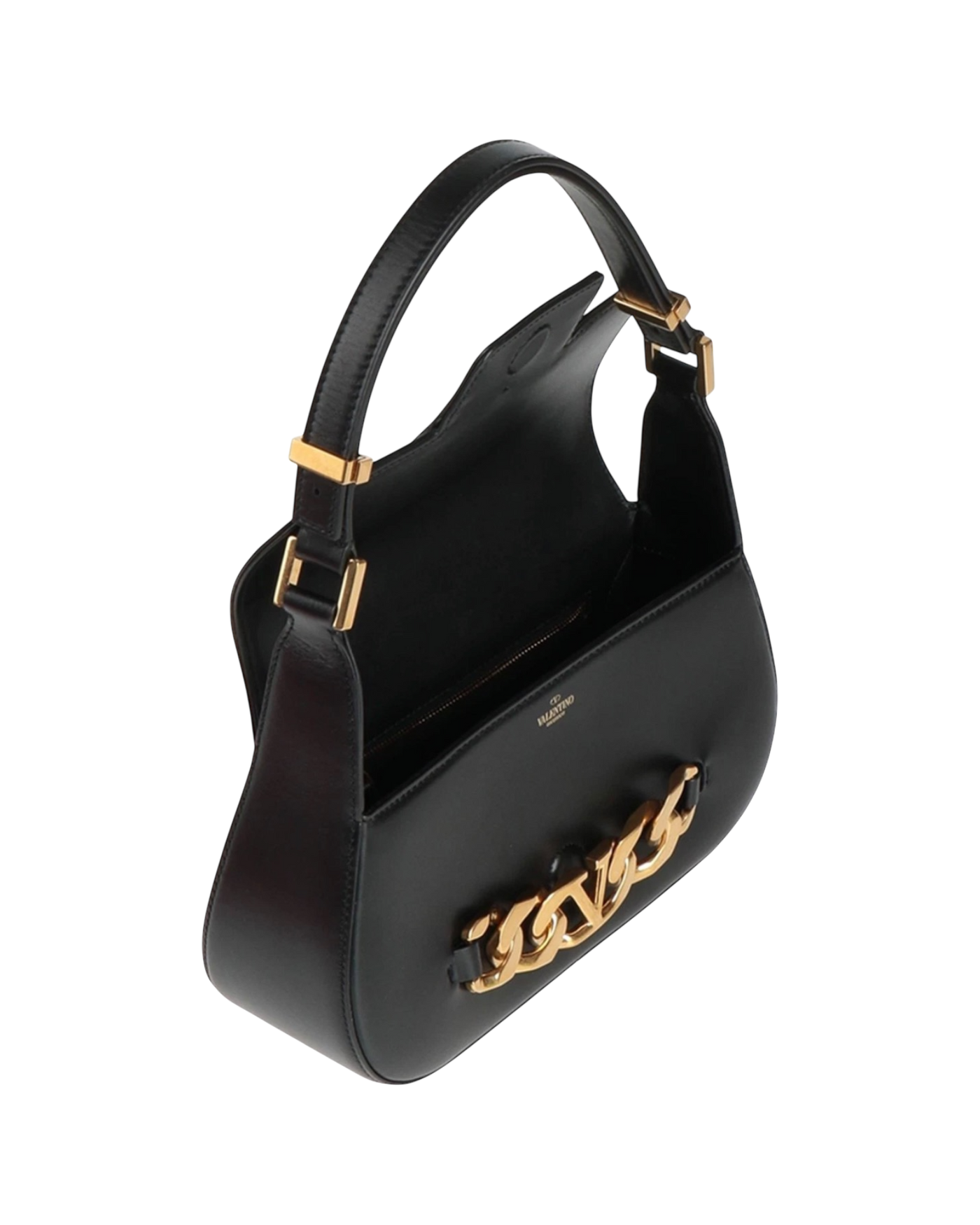 Valentino Garavani VLogo Leather Shoulder Bag