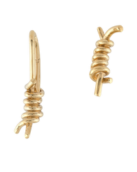 Givenchy Assymetric Twisted Earrings