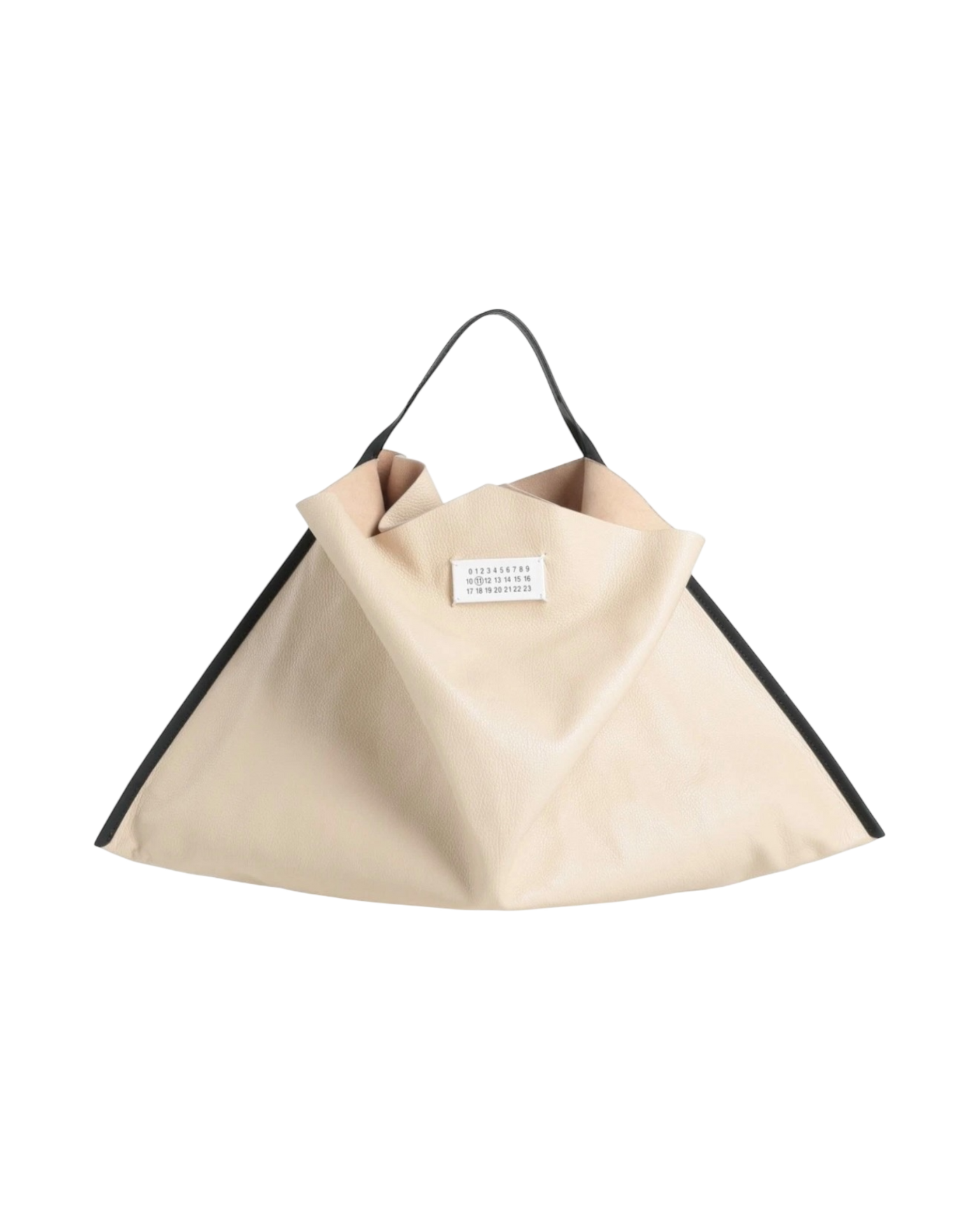 Maison Margiela Beige Mouchoir Tote Bag