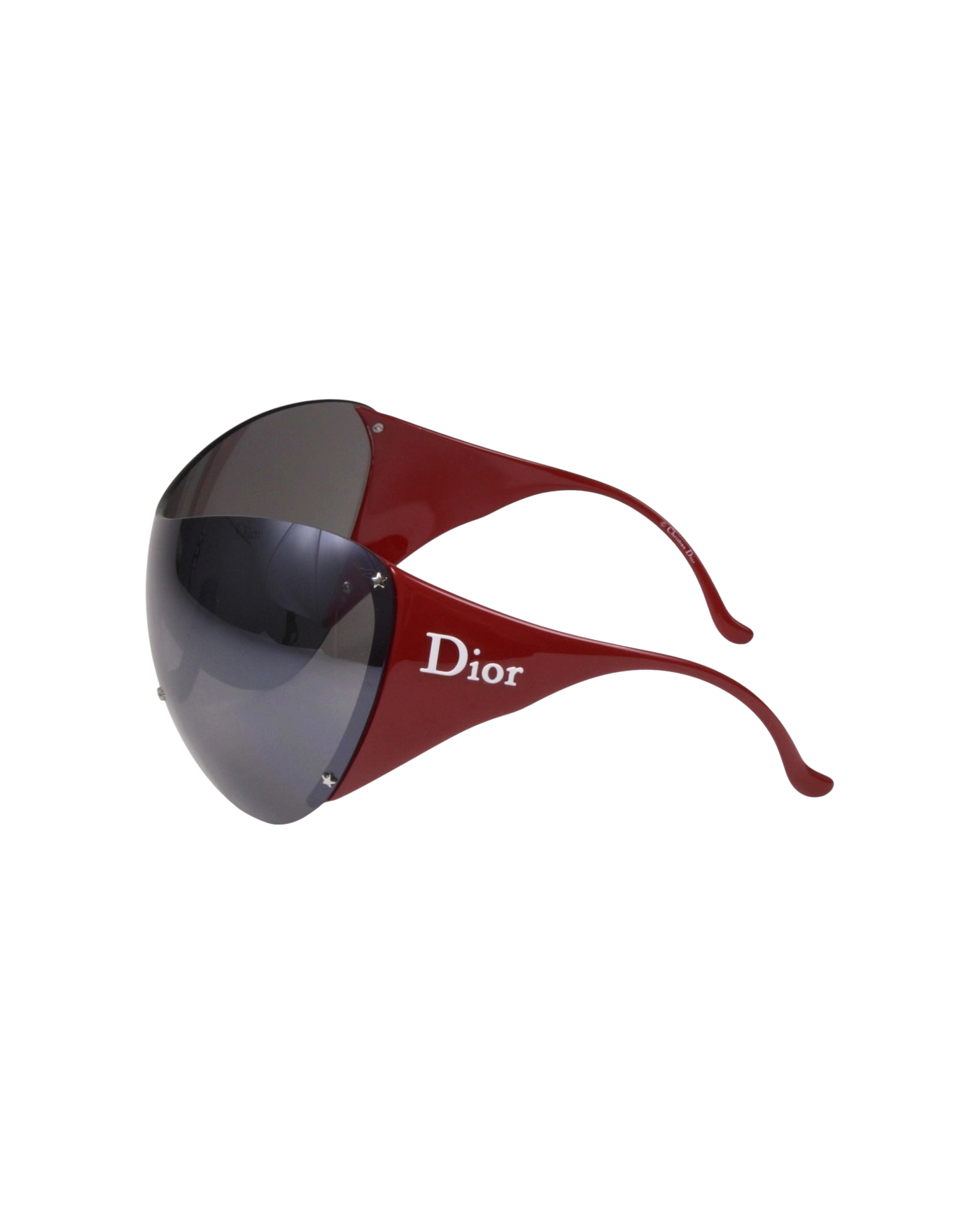 Dior Ski 1 Shield Sunglasses — Red