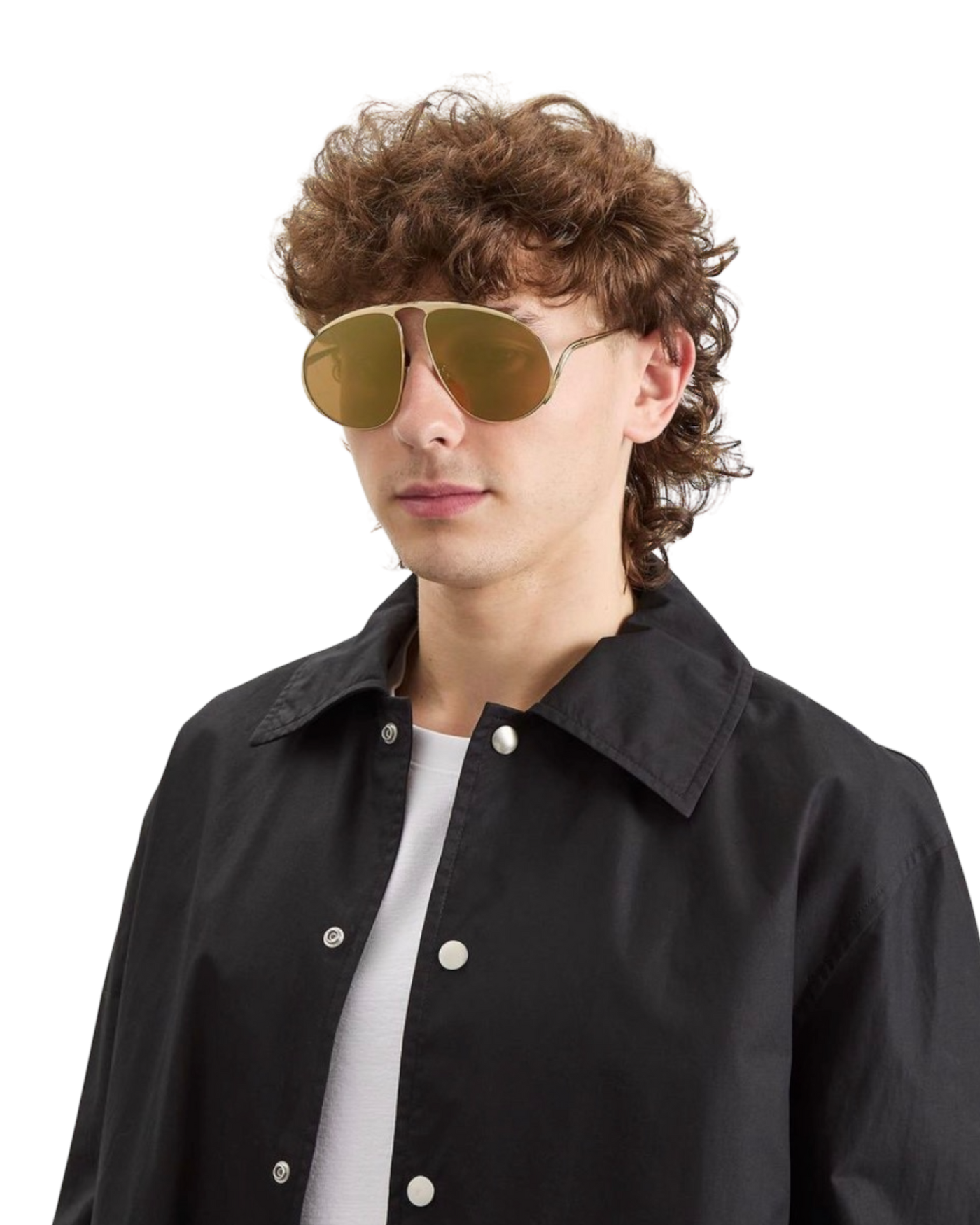 Loewe Hillock Sunglasses — Gold, LW40180U