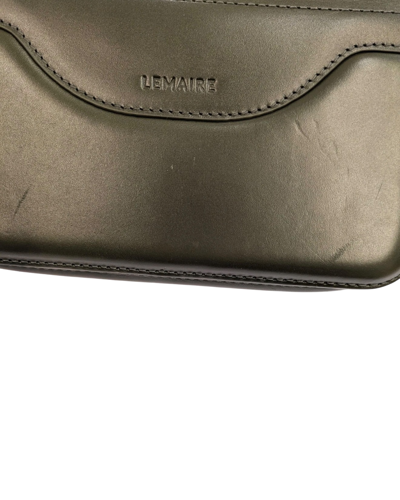Lemaire Ransel Mini Satchel -- Khaki Green