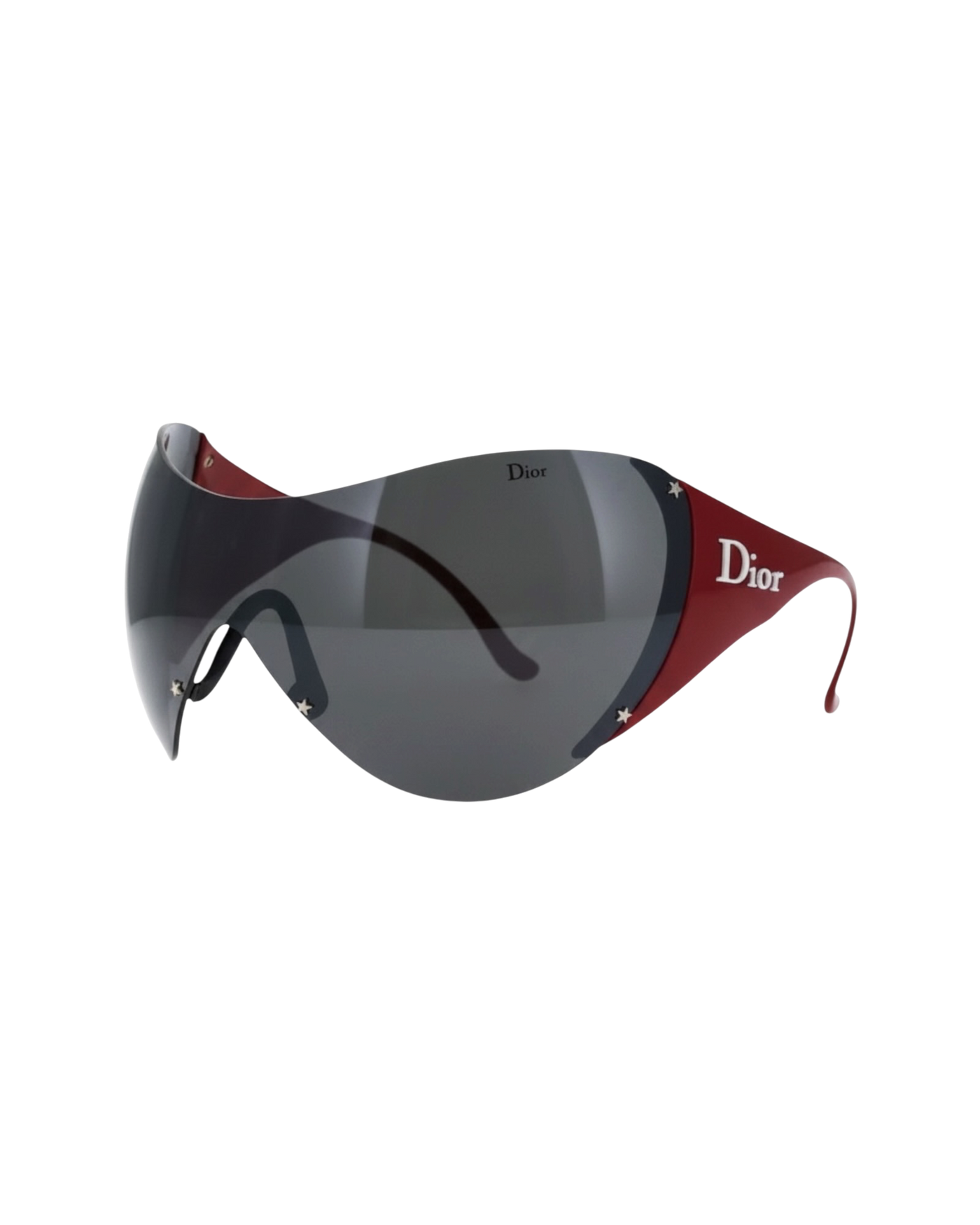 Dior Ski 1 Shield Sunglasses — Red