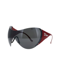 Dior Ski 1 Shield Sunglasses — Red