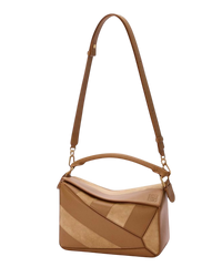 Loewe Puzzle Small Leather & Suede Bag