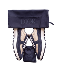 Dior Squash Sneakers — Navy/Beige, US 9 / EU 42