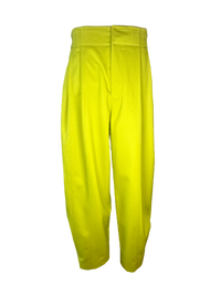Bottega Veneta Green Wool Trousers