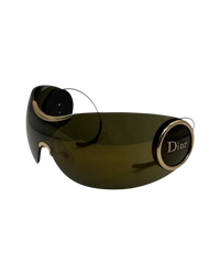 Dior ‘Sport 1’ Sunglasses — Gray/Gold, One Size