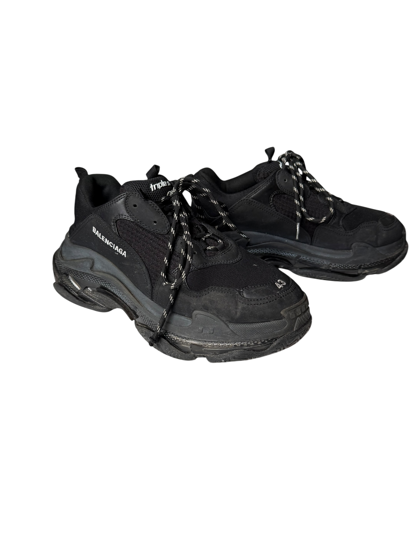 Balenciaga Triple S Sneakers in Black