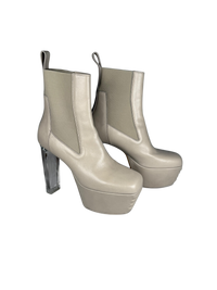Rick Owens Minimal Grilled Beatle Platform Heels