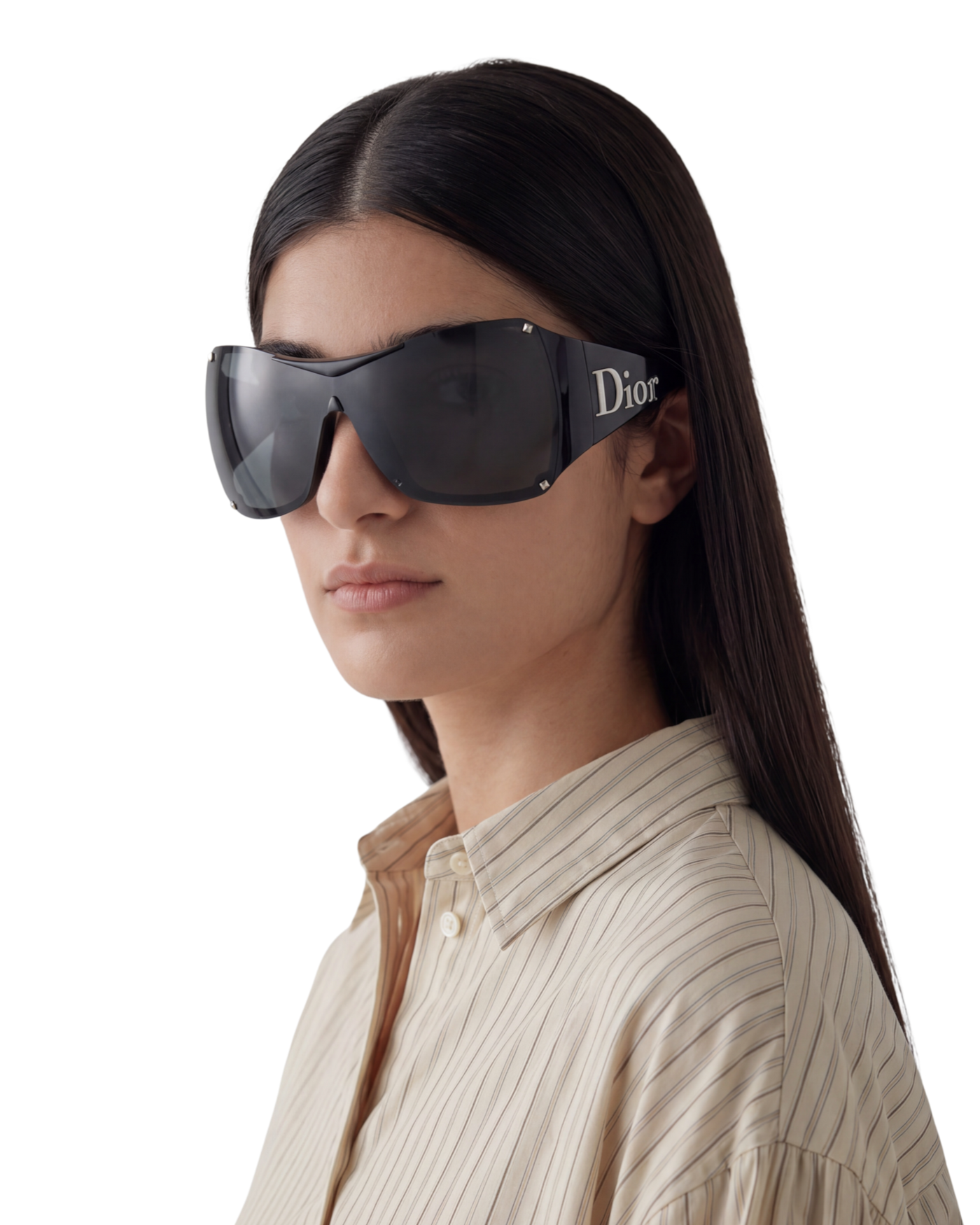 Dior Overshine 1 Sunglasses — Black
