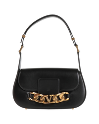 Valentino Garavani VLogo Leather Shoulder Bag