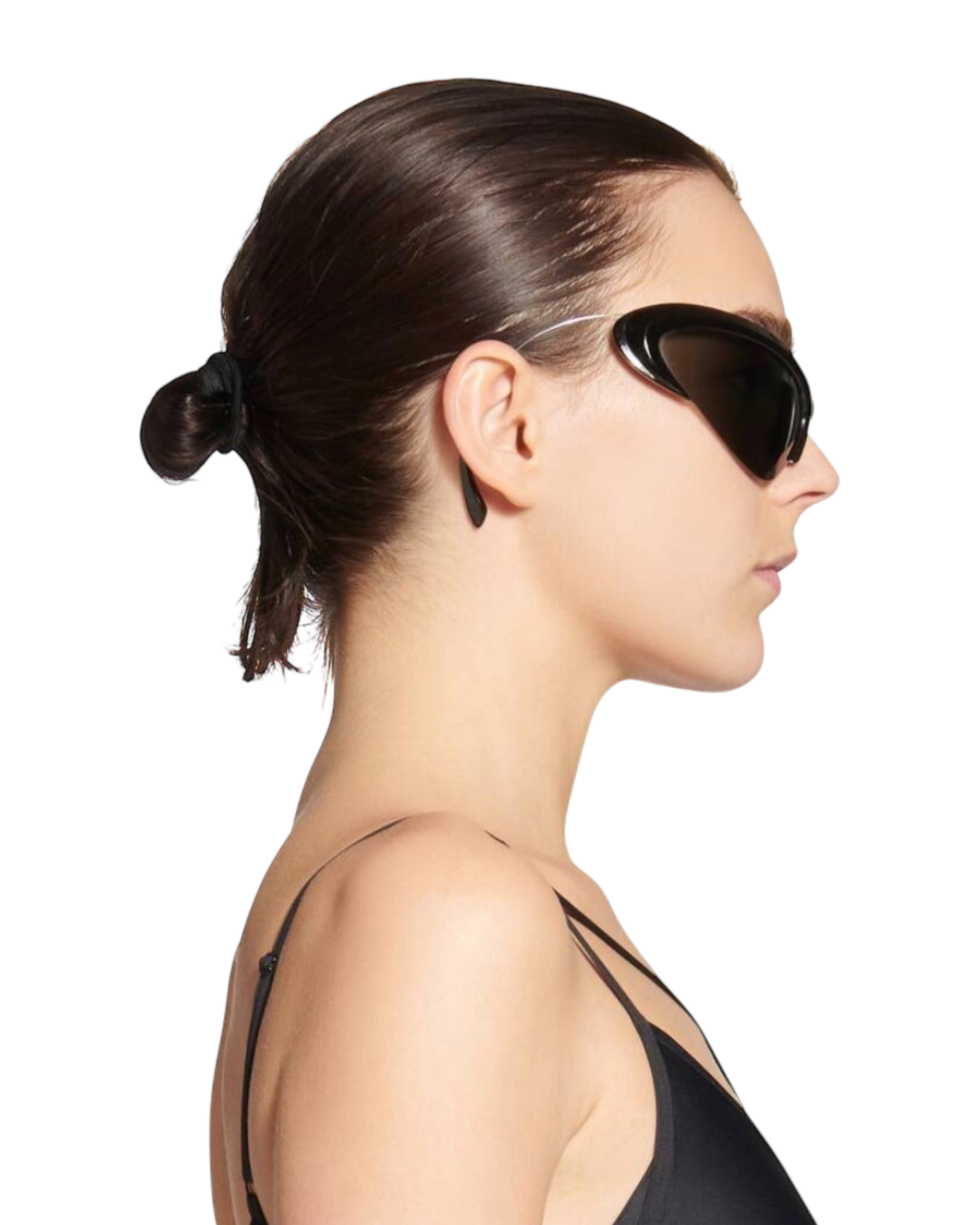 Balenciaga Wire Cat Sunglasses in Black