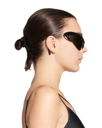 Balenciaga Wire Cat Sunglasses in Black