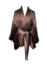 Rick Owens Lilies Velour Tommywing Jacket