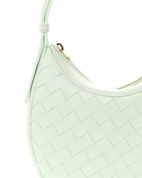 Bottega Veneta Nappa Intrecciato Drop Bag in Glacier