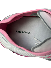 Balenciaga Circuit Sneakers in White/Grey/Pink