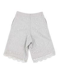 Burberry Lace-Trimmed Sweatshorts