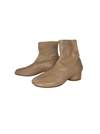 Maison Margiela MM22 Soft Leather Tabi Ankle Boot 4CM