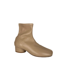 Maison Margiela MM22 Soft Leather Tabi Ankle Boot 4CM