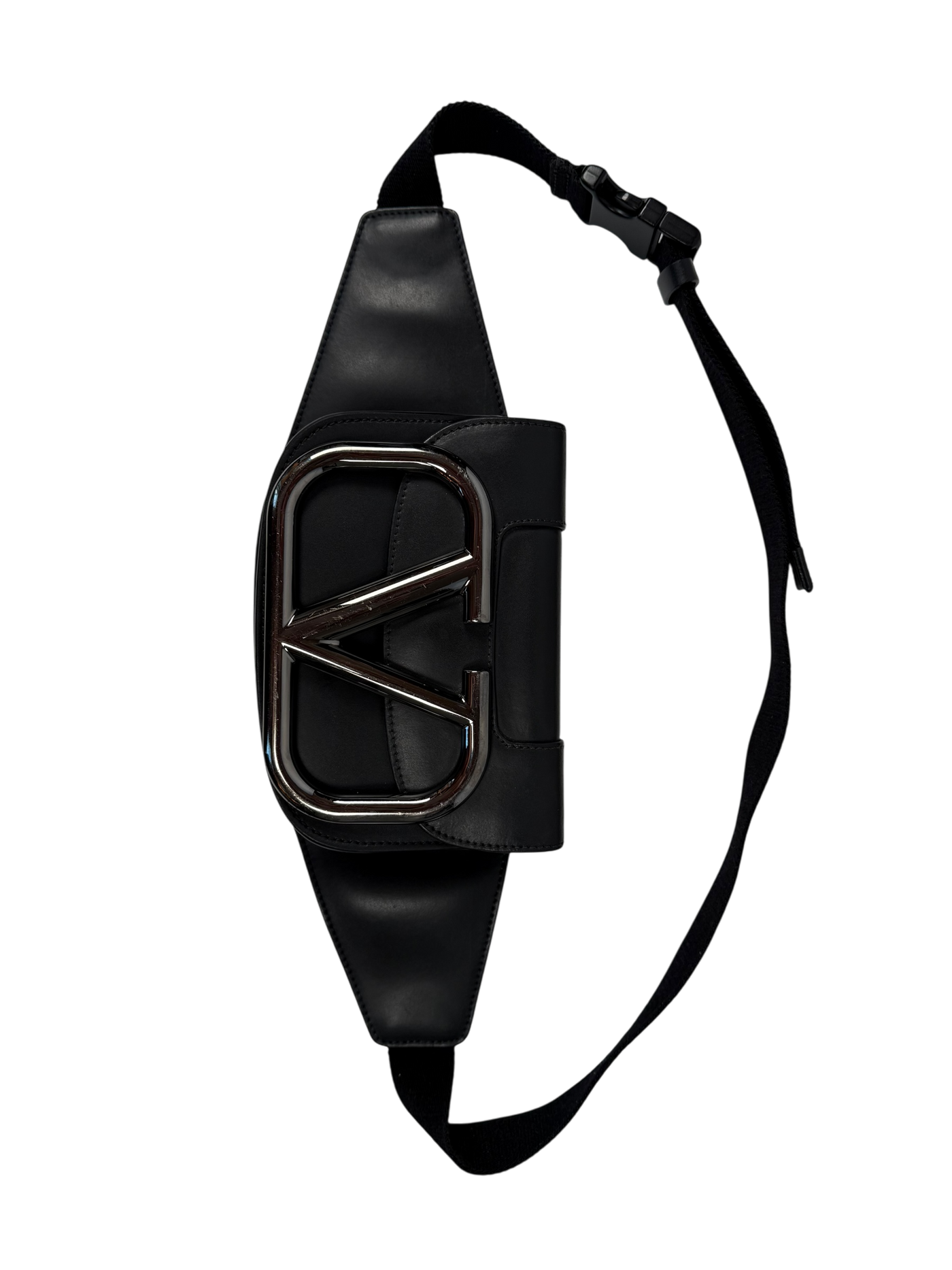 Valentino Calfskin Supervee Belt Bag
