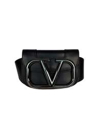 Valentino Calfskin Supervee Belt Bag