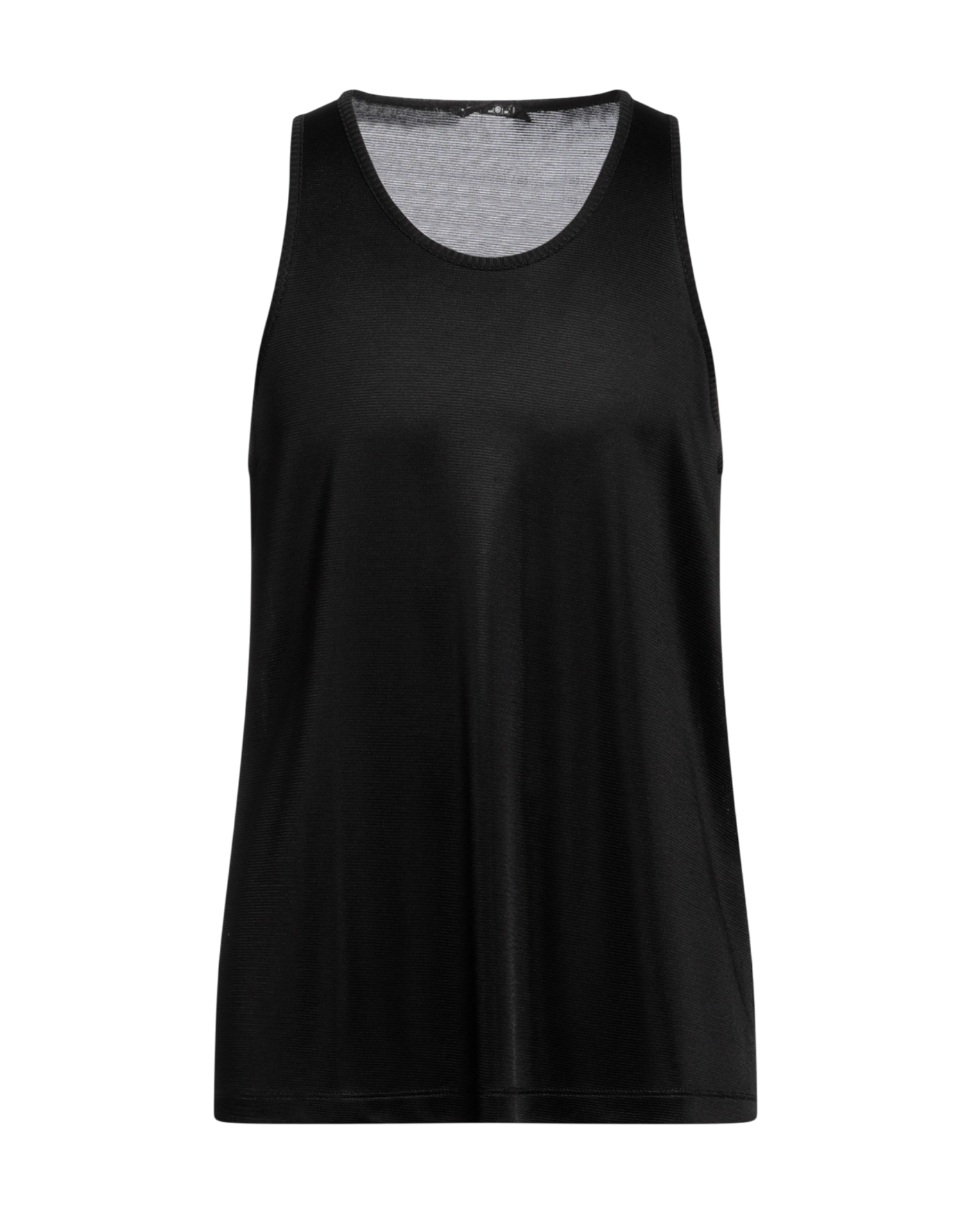 Tom Ford Satin Jersey Tank — Black, Size US M / IT 48
